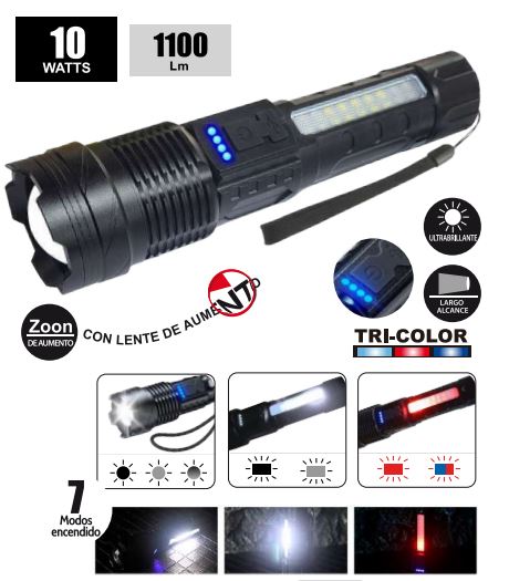 linterna-tactica-recargable-10w-opalux-op-6645