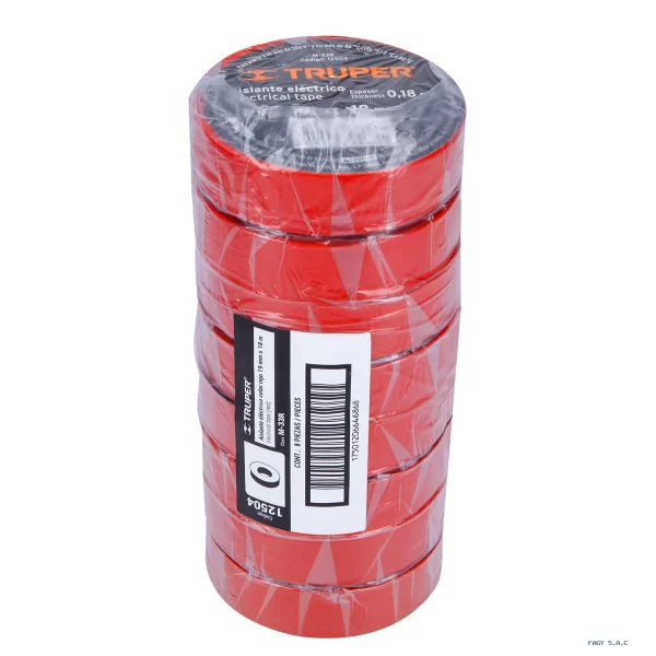 cinta-de-aislar-de-18-m-x-19-mm,-roja,-truper-12504