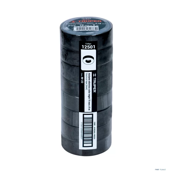 cinta-de-aislar-de-9-m-x-19-mm,-negra,-truper-12501