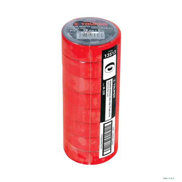 cinta-de-aislar-de-9-m-x-19-mm,-roja,-truper-13513